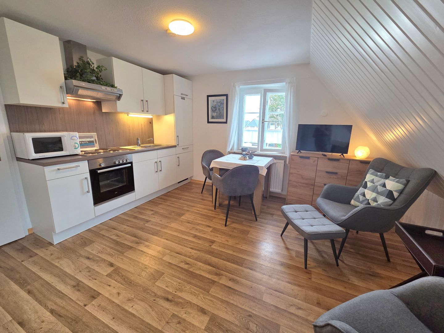  Apartment am Tewelken Wrixum - Wohnzimmer
