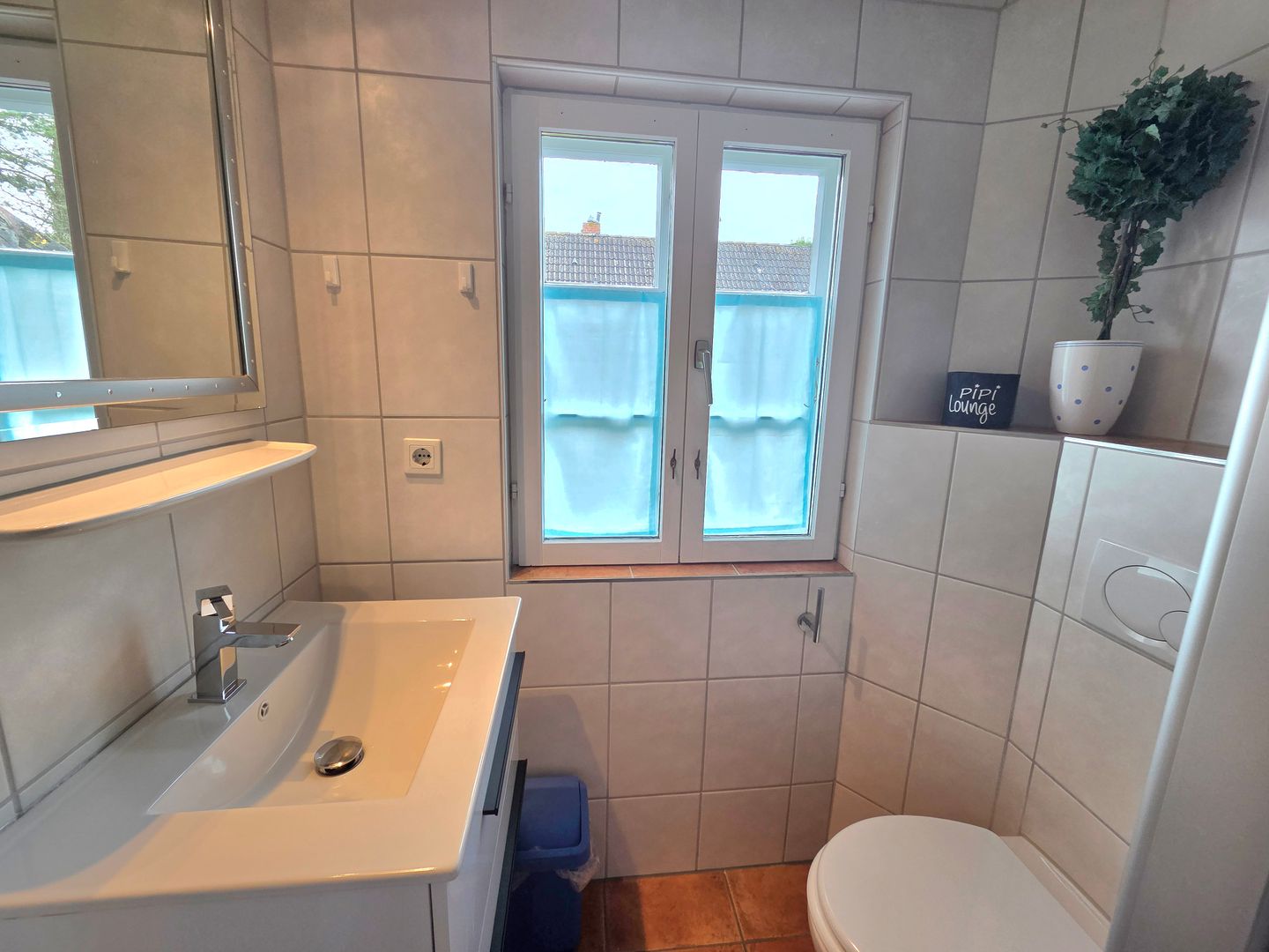  Apartment am Tewelken Wrixum - Badezimmer