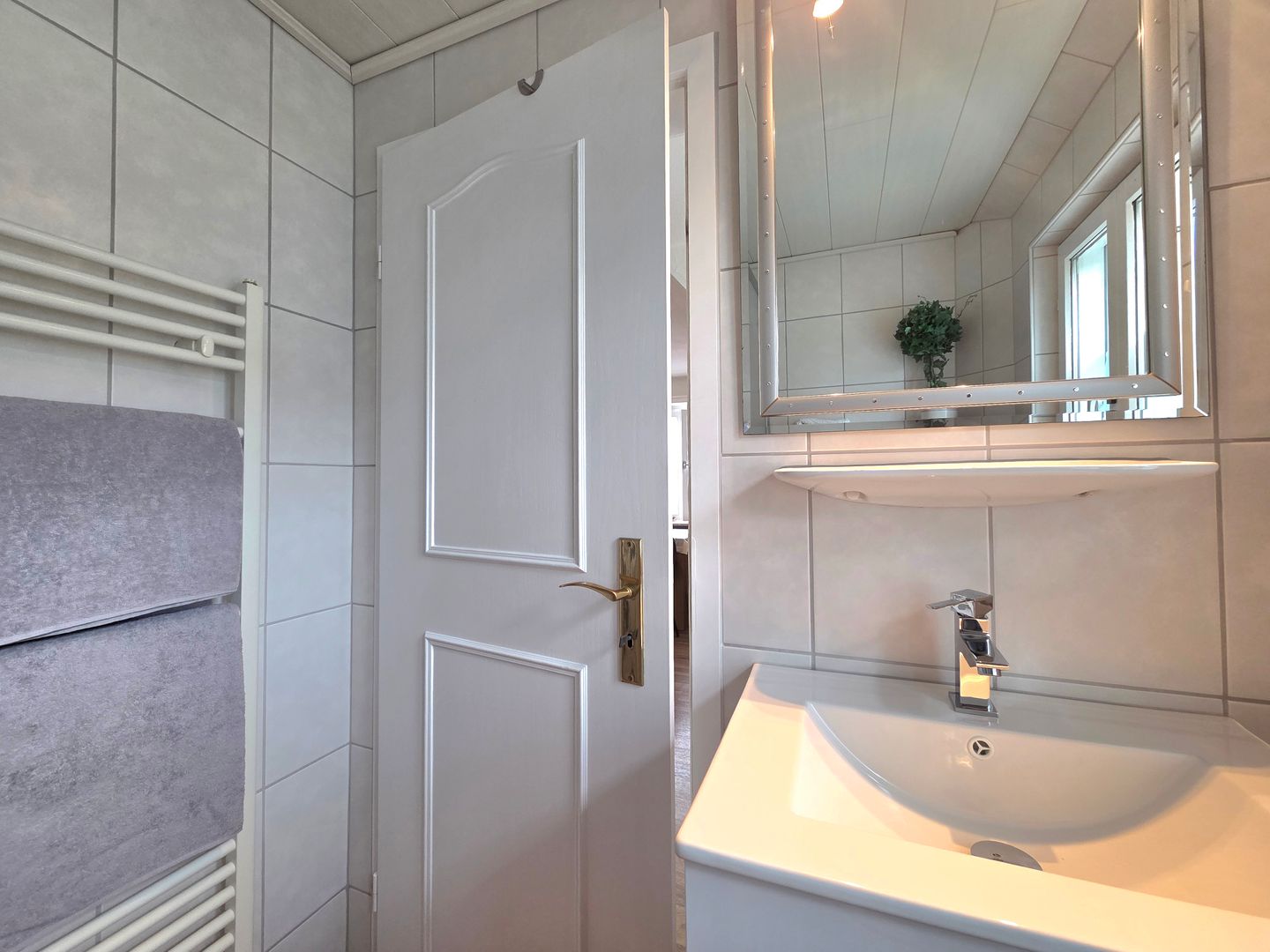 Apartment am Tewelken Wrixum - Badezimmer