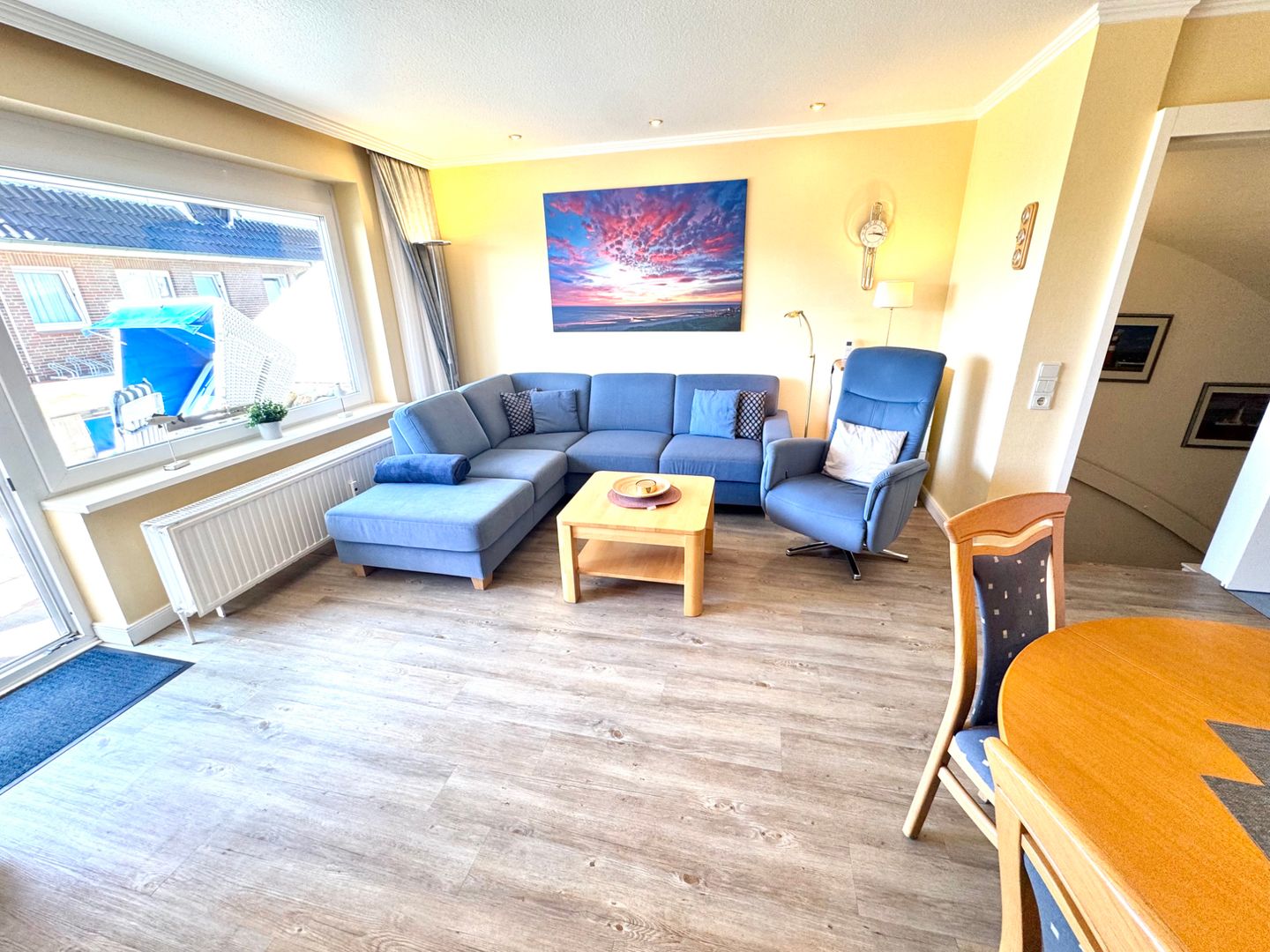  Trutz blanker Hans  - Dünenstr. 19, App. 9 Wenningstedt - Wohnzimmer