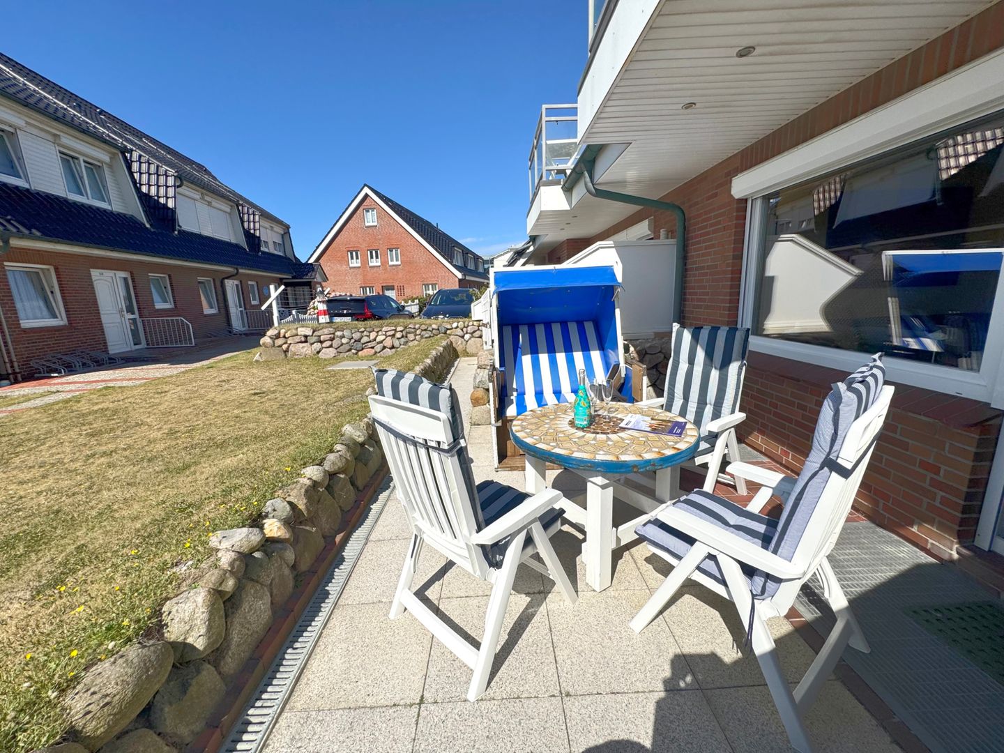  Trutz blanker Hans  - Dünenstr. 19, App. 9 Wenningstedt - Terrasse
