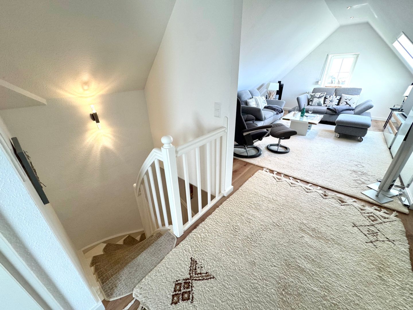  Atlantik  - Strandstr. 17, App. 24A Wenningstedt - Wohnzimmer