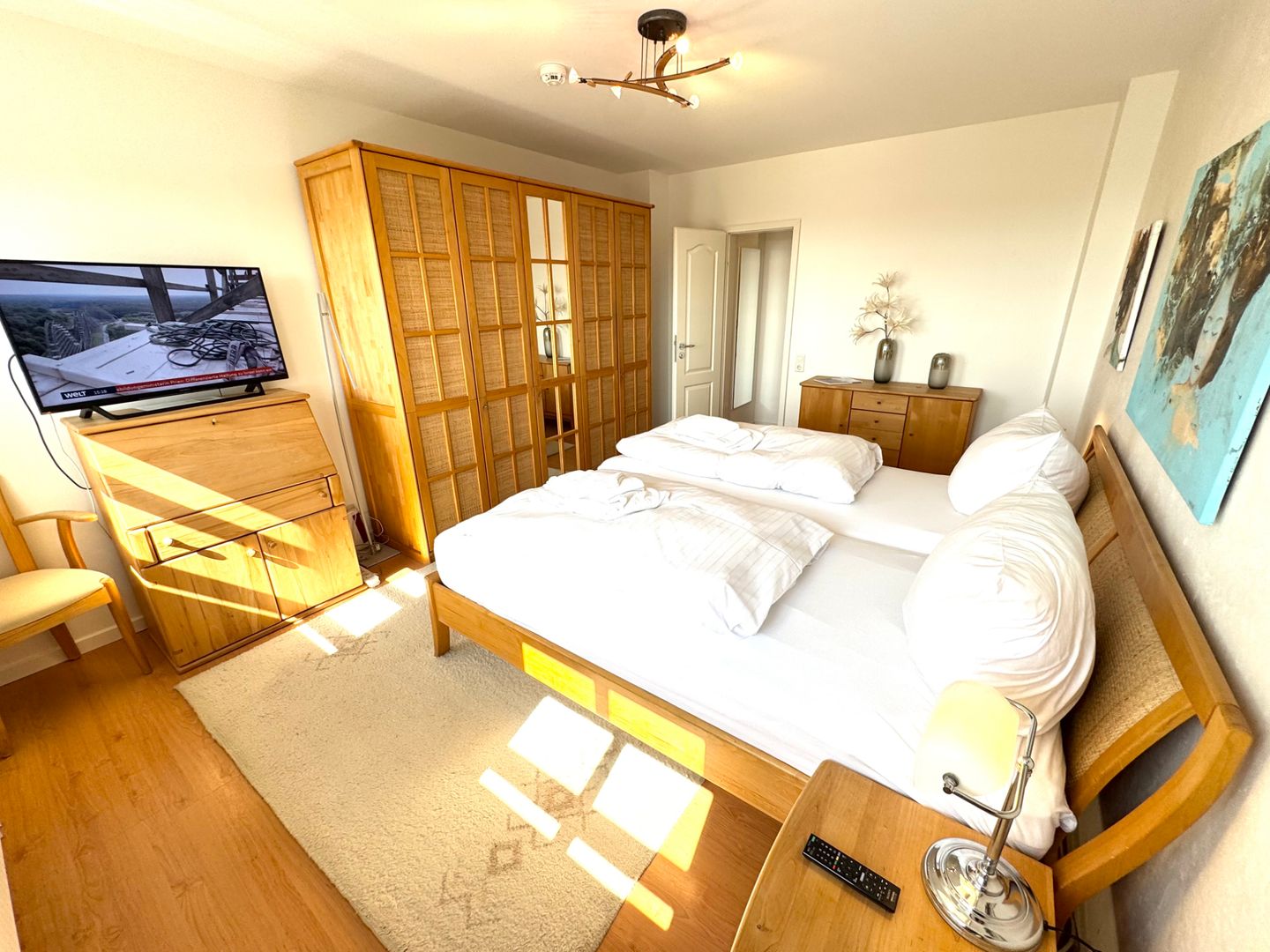  Atlantik  - Strandstr. 17, App. 24A Wenningstedt - Schlafzimmer