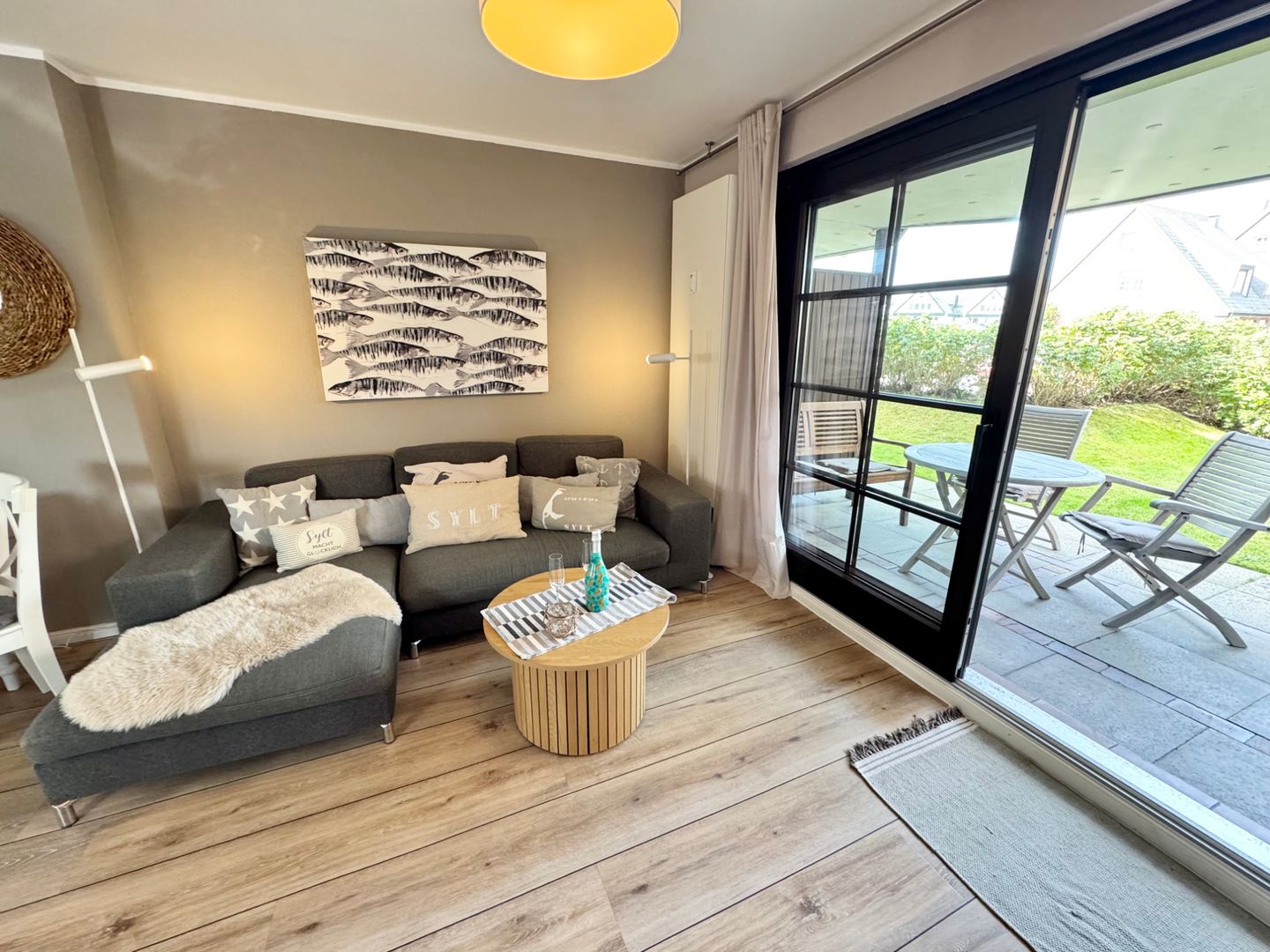  Frisia - Mittelweg 13, App. G Wenningstedt - Wohnzimmer