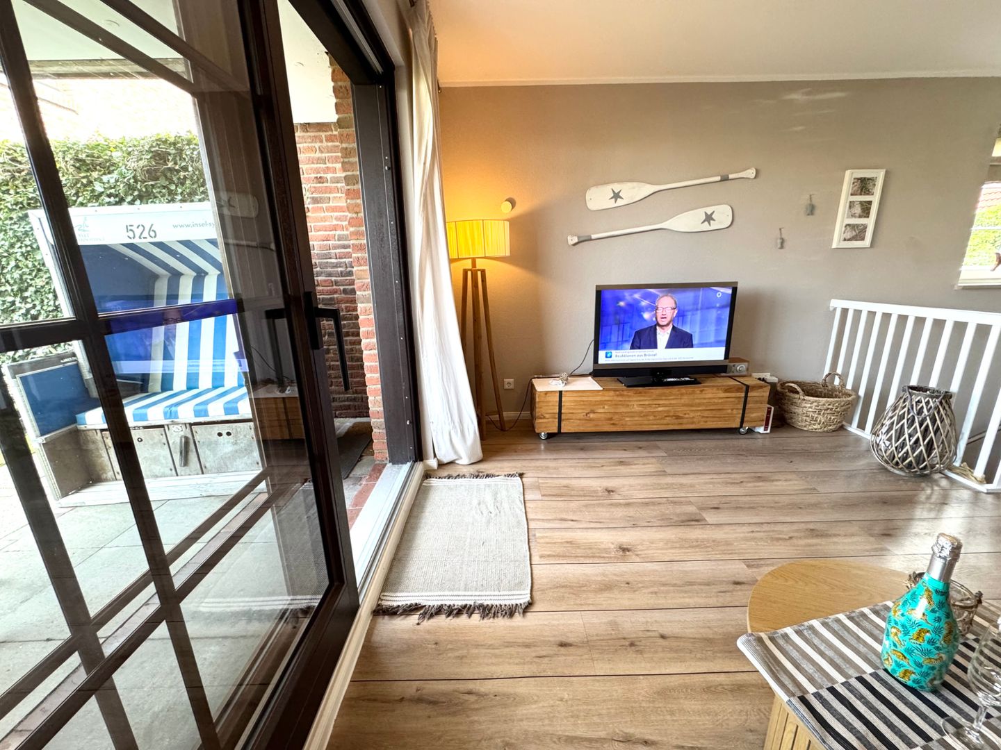  Frisia - Mittelweg 13, App. G Wenningstedt - Wohnzimmer