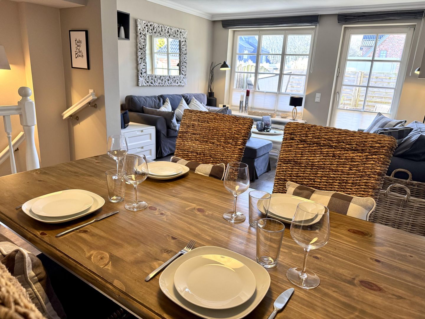  Ferienwohnung Pebbles Westerland Ferienwohnung Pebbles - Wohnzimmer
