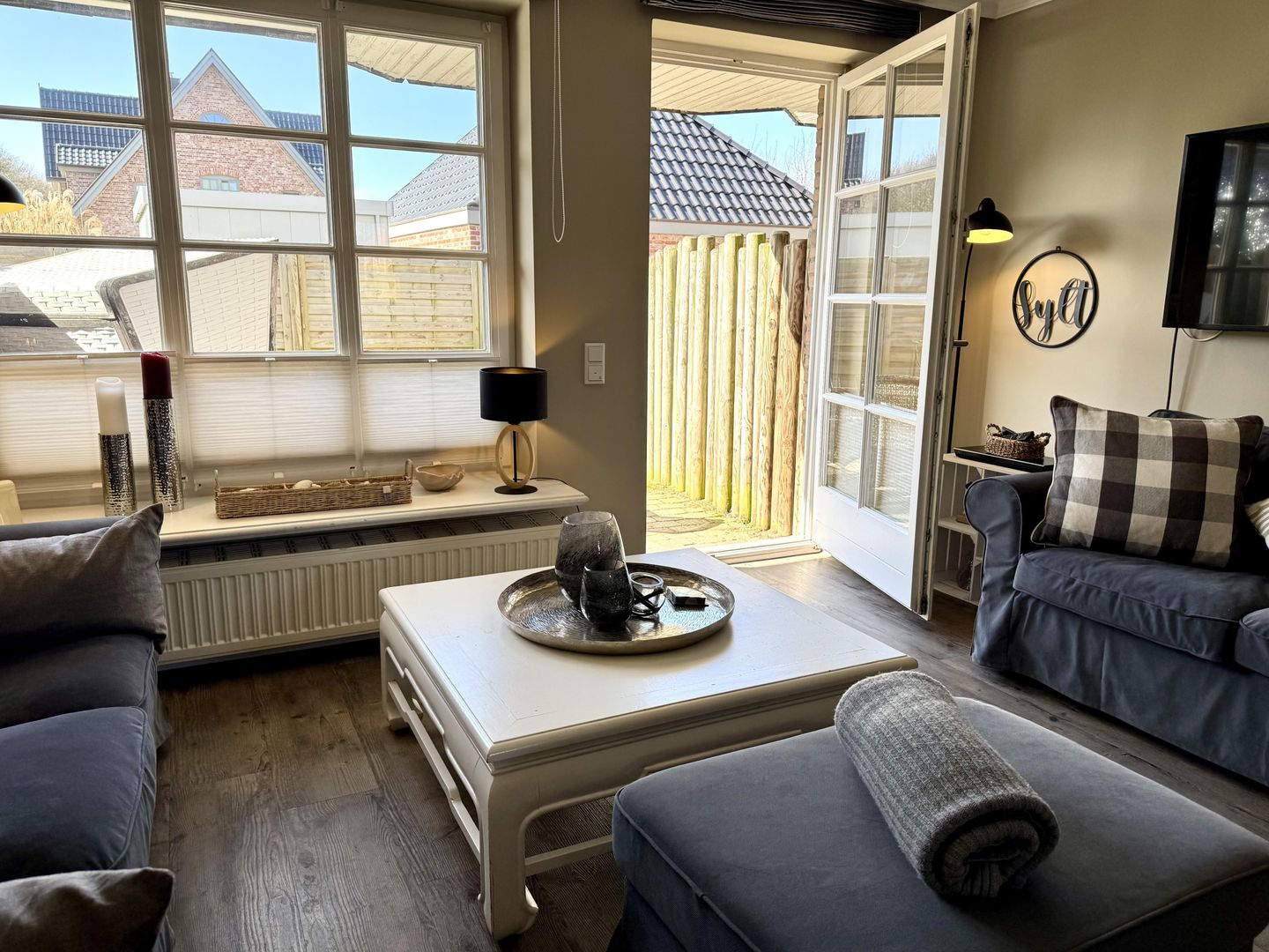  Ferienwohnung Pebbles Westerland Ferienwohnung Pebbles - Wohnzimmer