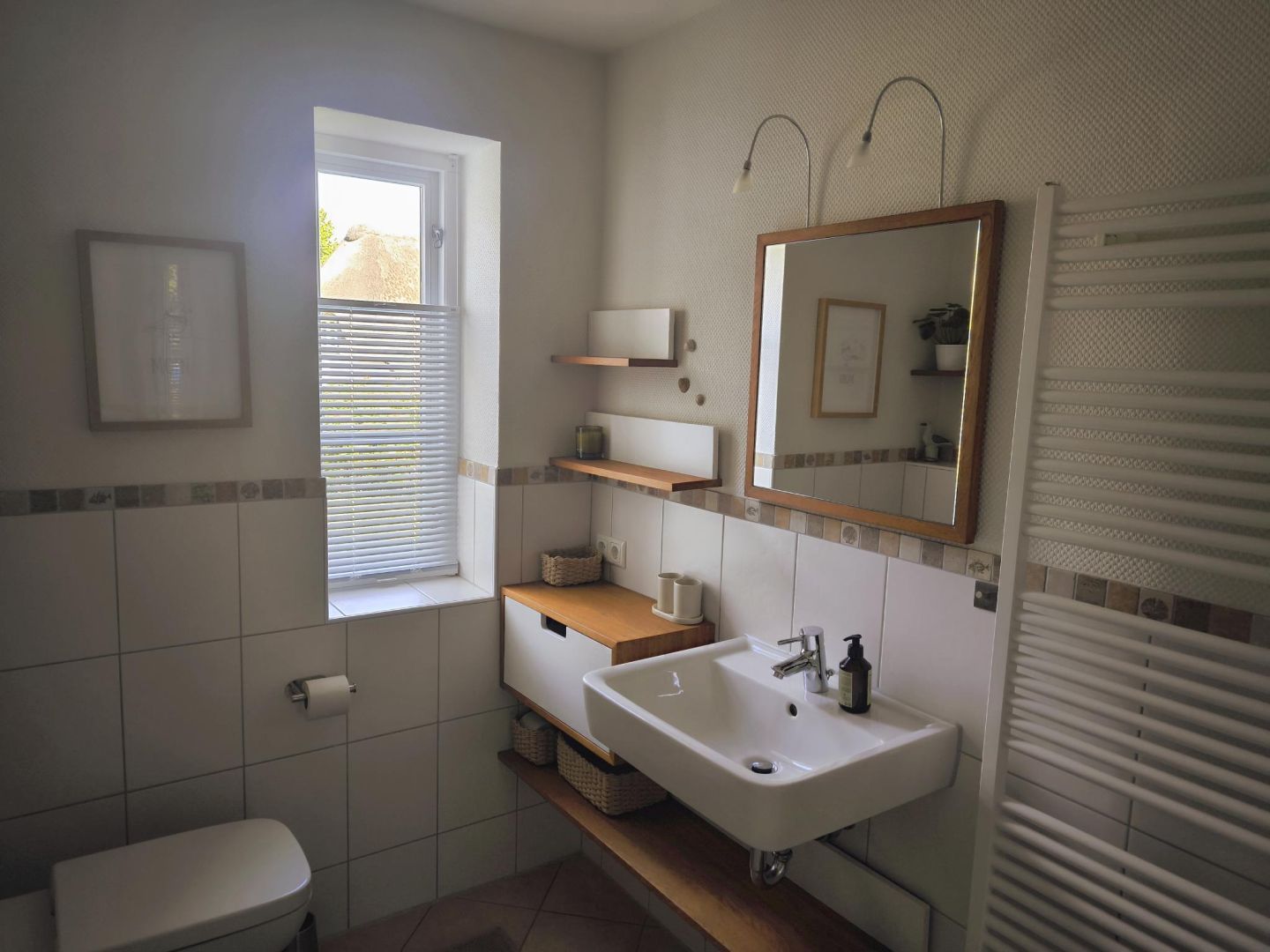  Inselheimat Nebel/Süddorf - Badezimmer