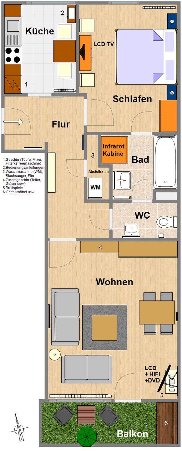  AKH/044 - Wellness in Haffkrug Haffkrug - Grundriss