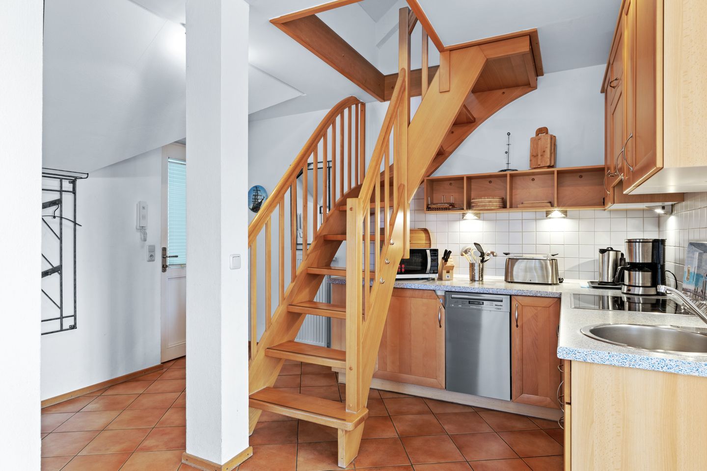 Meeresblick Meeresblick 507 Kühlungsborn - Küchenzeile im kbmb507, Meerblick 507, Ostseeallee 45 in Kühlungsborn