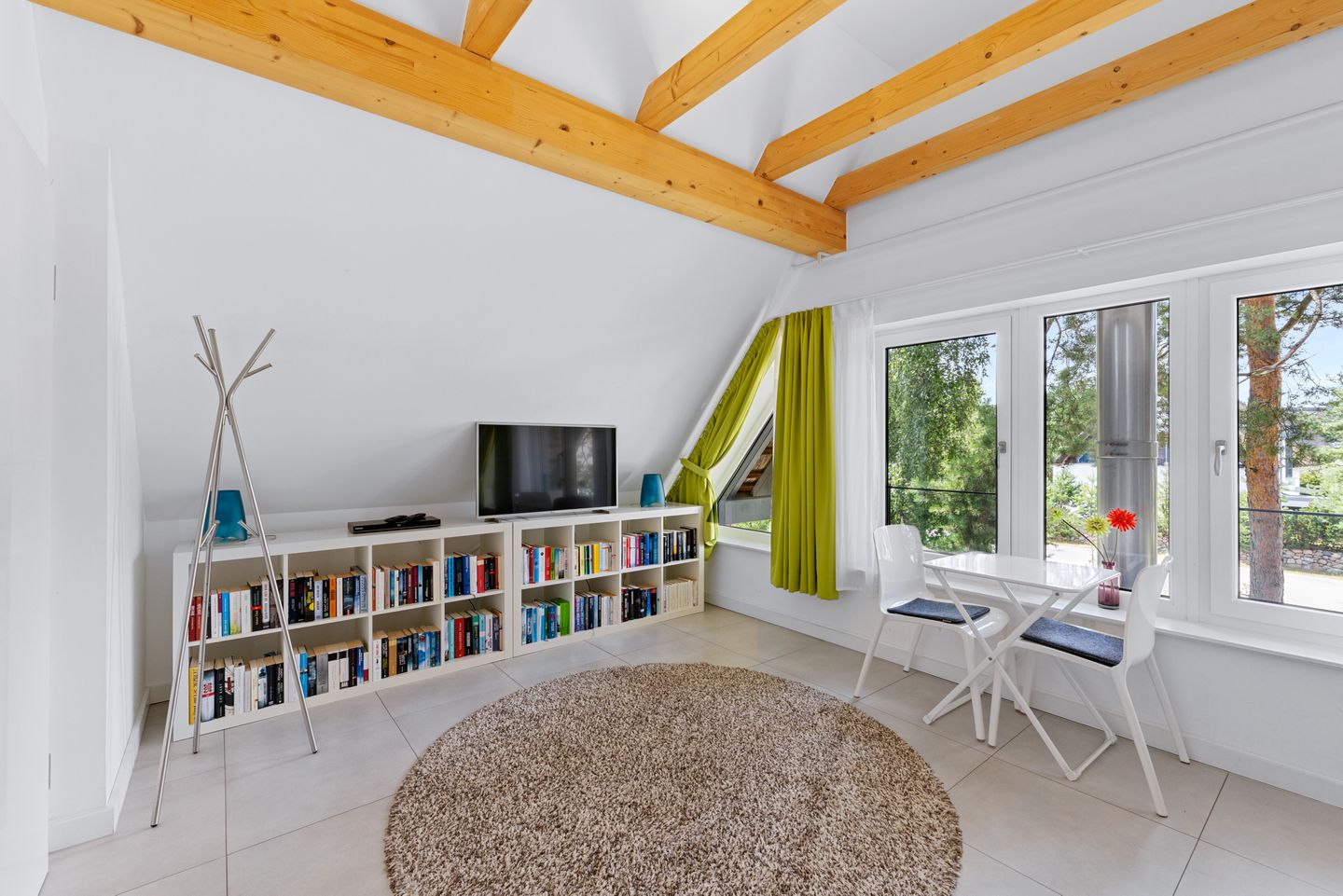 Ostseeland Ostseeland Lotsenstieg 15 Usedom - Schlafzimmer mit Doppelbett im usollo15, Lotsenstieg 15 in Karlshagen