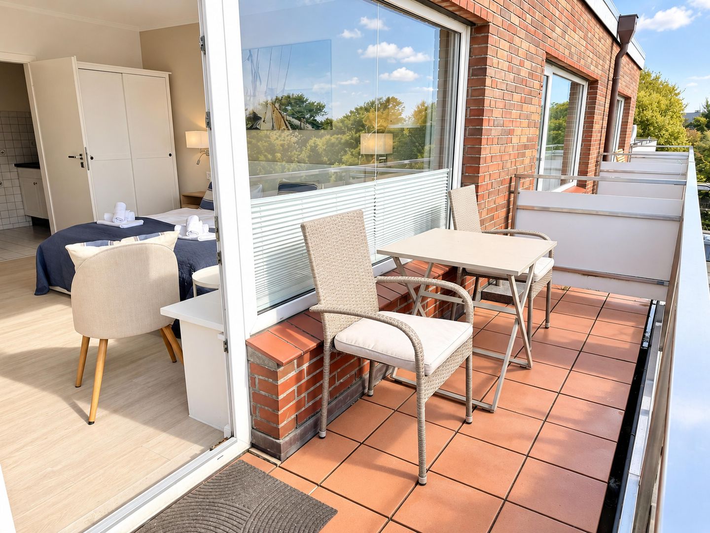  Seestern Wenningstedt Seestern - Balkon