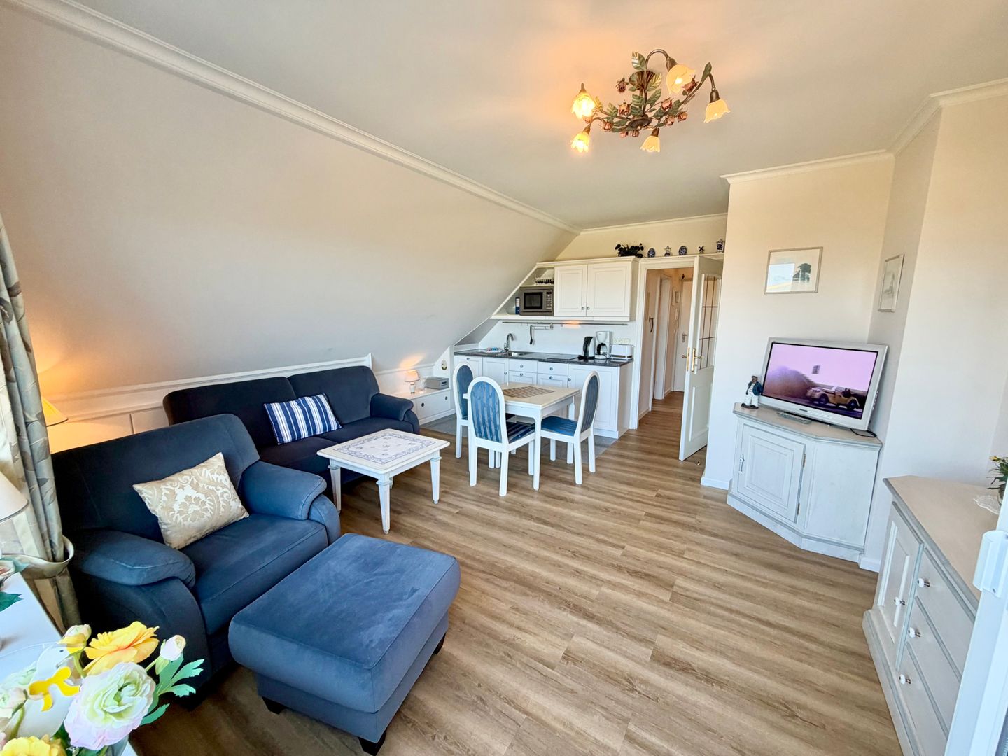  Dünenblick III  - Dünenstr. 7, App. 8 Wenningstedt - Wohnzimmer