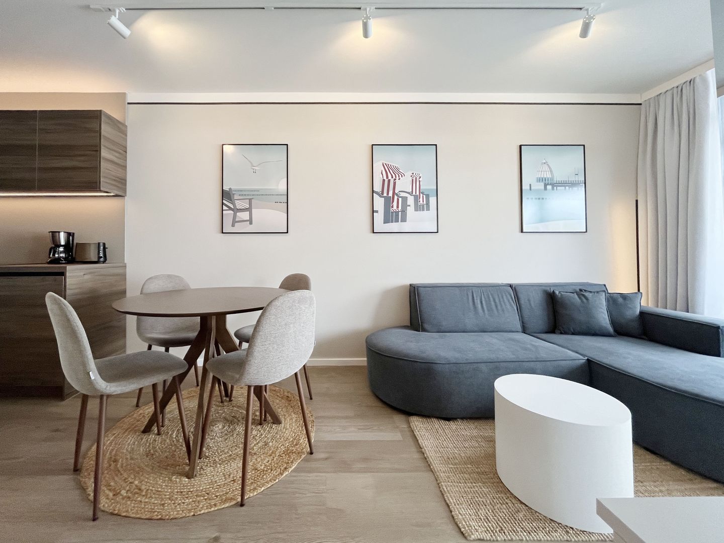 Kaiserhof Apartment 319, Typ A  - Wohnzimmer