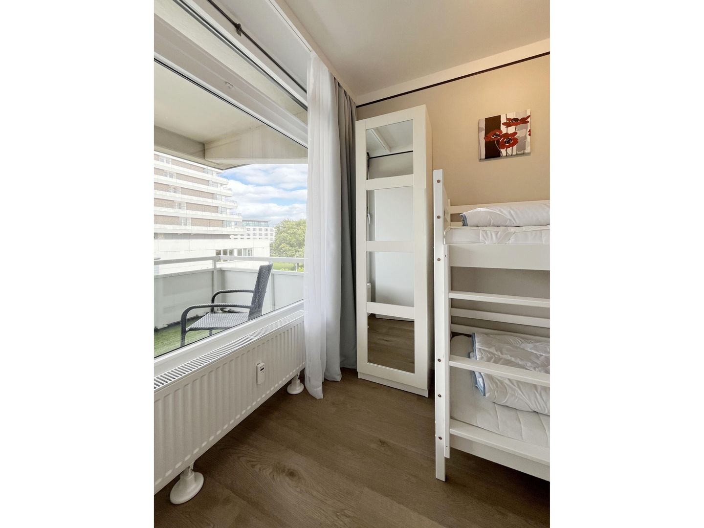 Kaiserhof Apartment 319, Typ A  - Schlafzimmer
