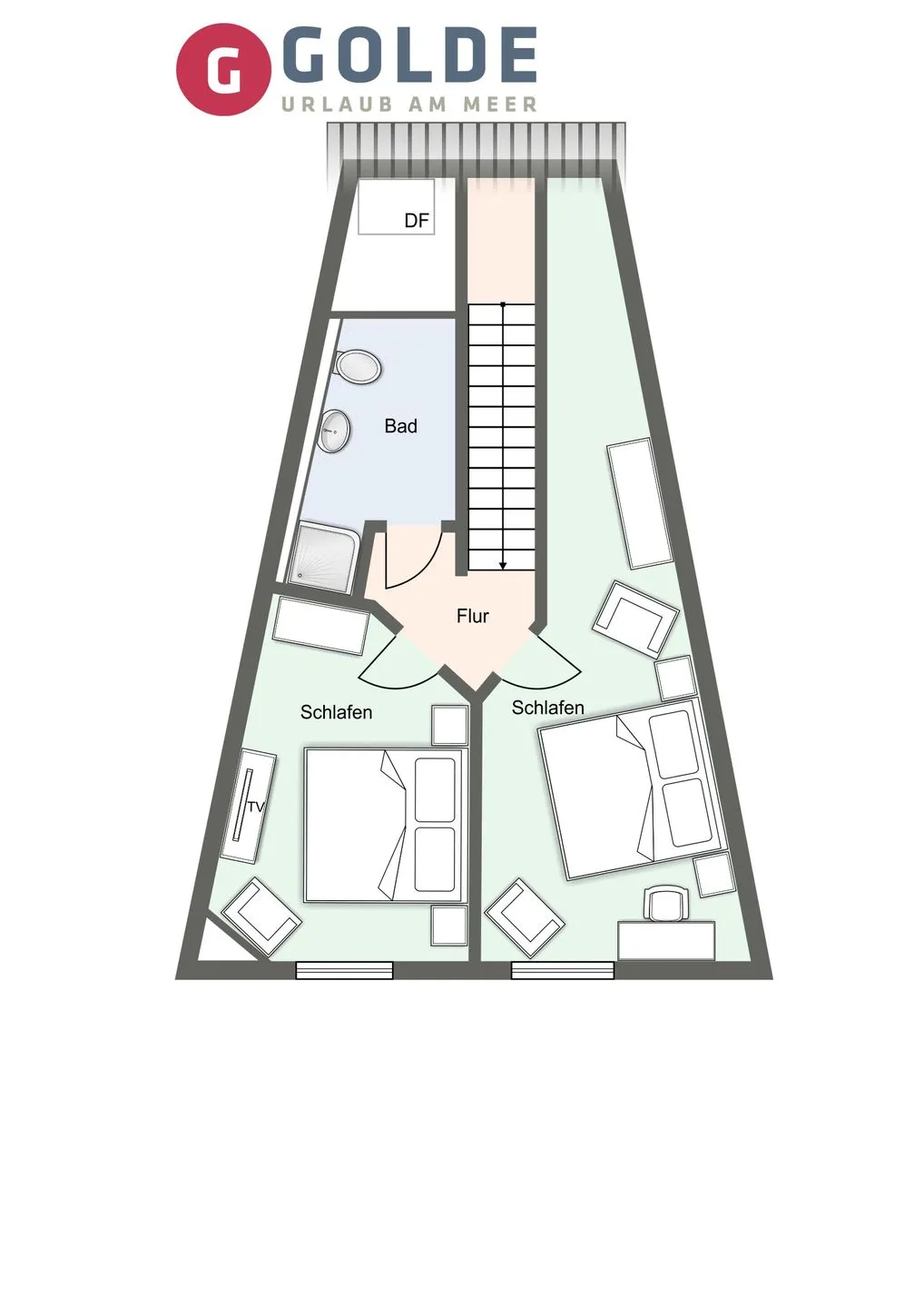 Anders & Meer ANDERS & MEER App. Freude SPO Dorf - Grundriss