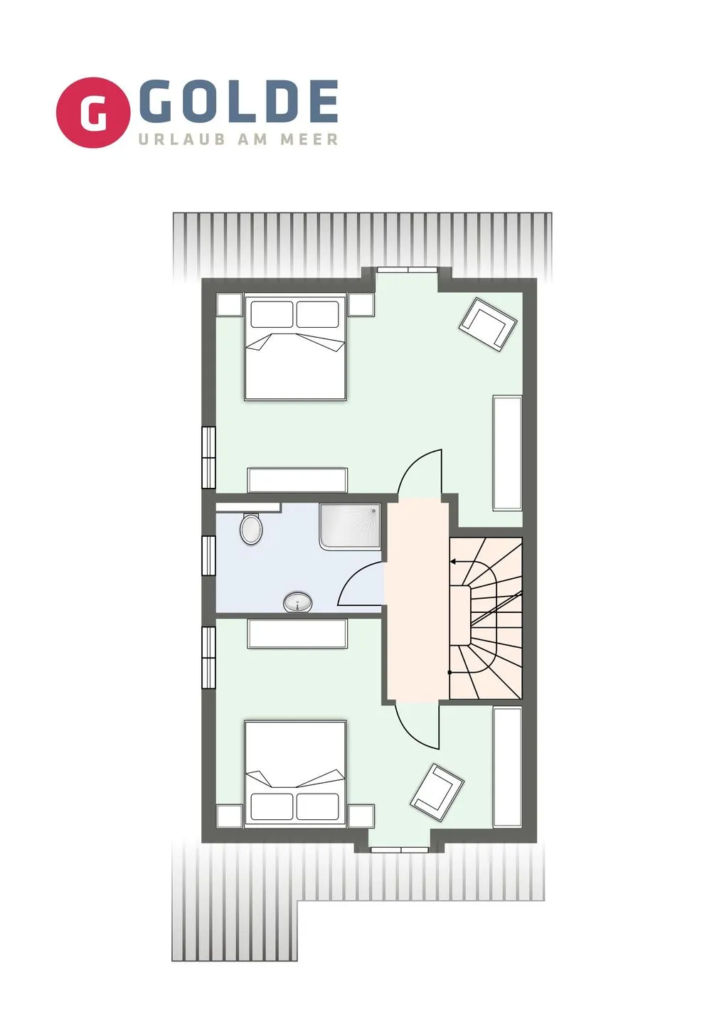 MeerMomente Ferienhaus MeerMomente SPO Boehl - Grundriss