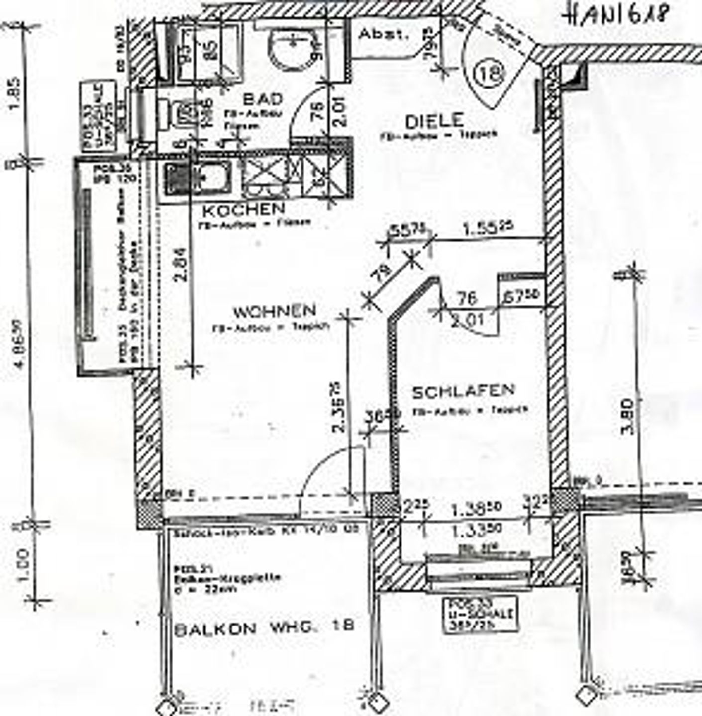 HAN/618 - Appartementresidenz Scharbeutz - Grundriss