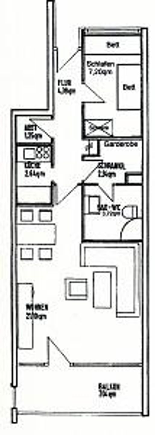  HOF/307 - Berliner Hof - Seeblick Scharbeutz - Grundriss