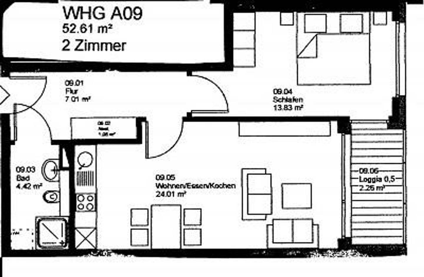 STR/10A - App. Waterkant Scharbeutz - Grundriss