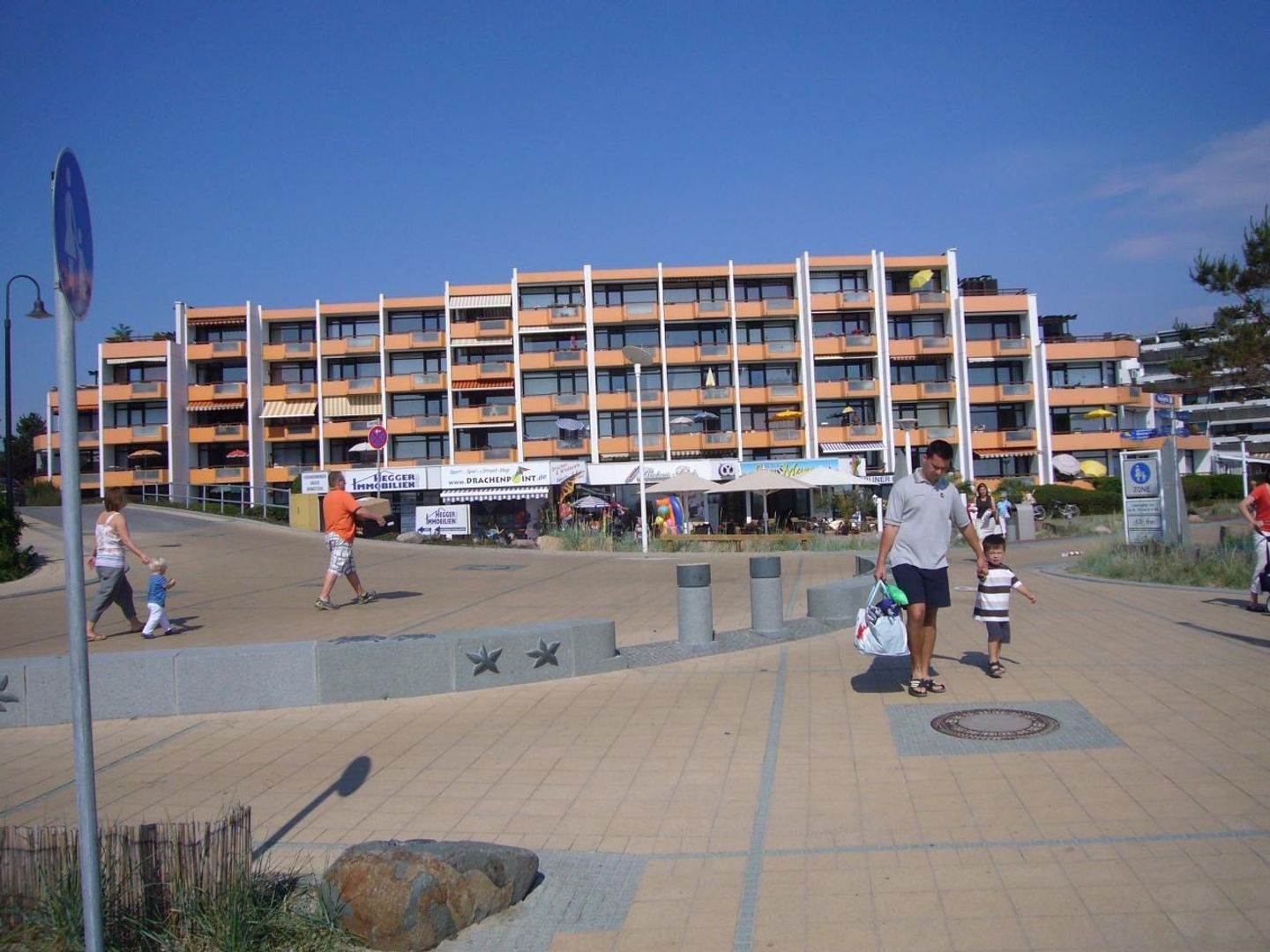 HOF/406 - Berliner Hof - Seeblick Scharbeutz - Fassade / Eingang