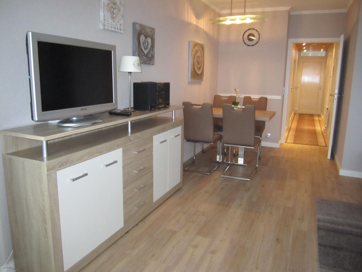  HOF/307 - Berliner Hof - Seeblick Scharbeutz - Wohnzimmer