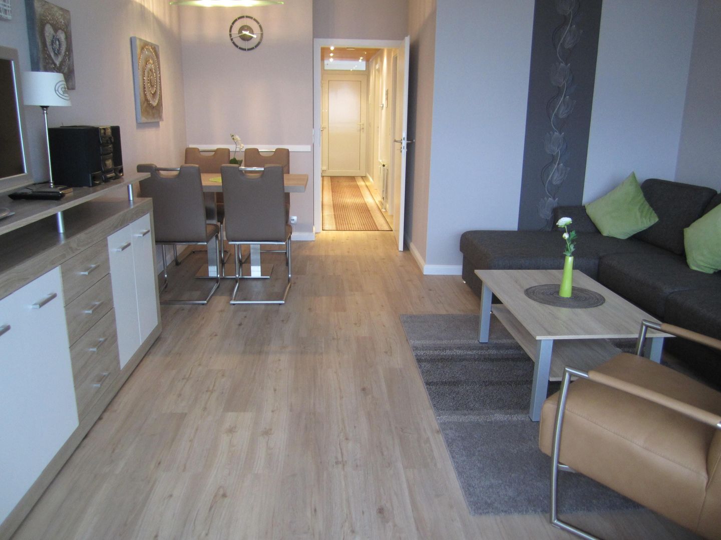  HOF/307 - Berliner Hof - Seeblick Scharbeutz - Wohnzimmer