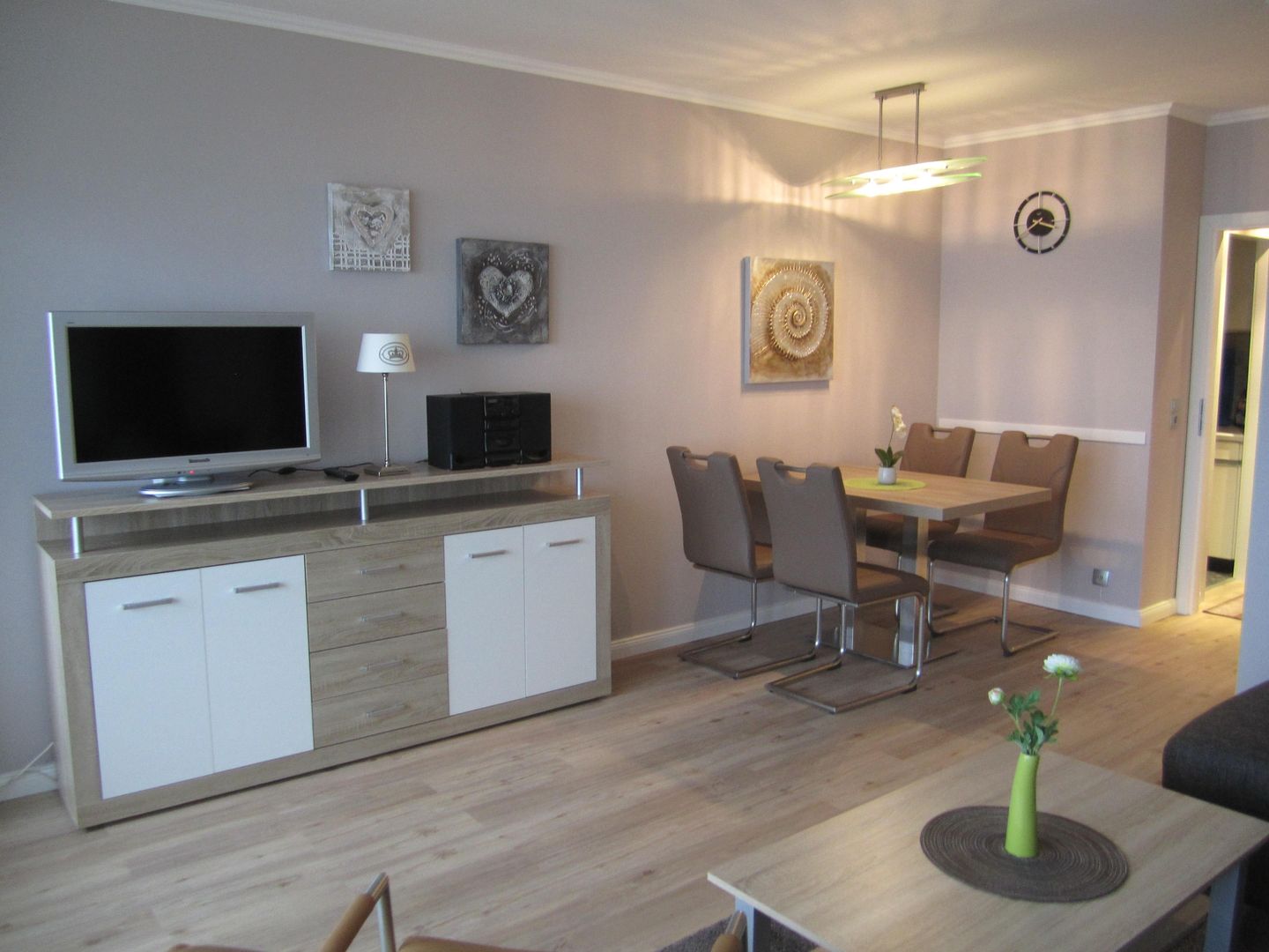  HOF/307 - Berliner Hof - Seeblick Scharbeutz - Wohnzimmer