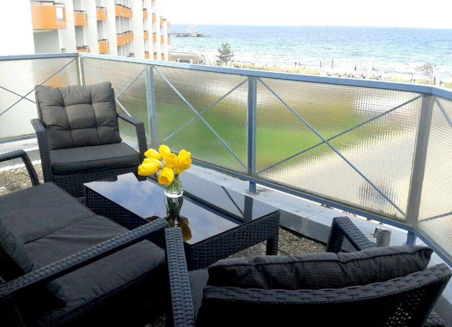 FIS/013 - Seeblick Scharbeutz - Balkon