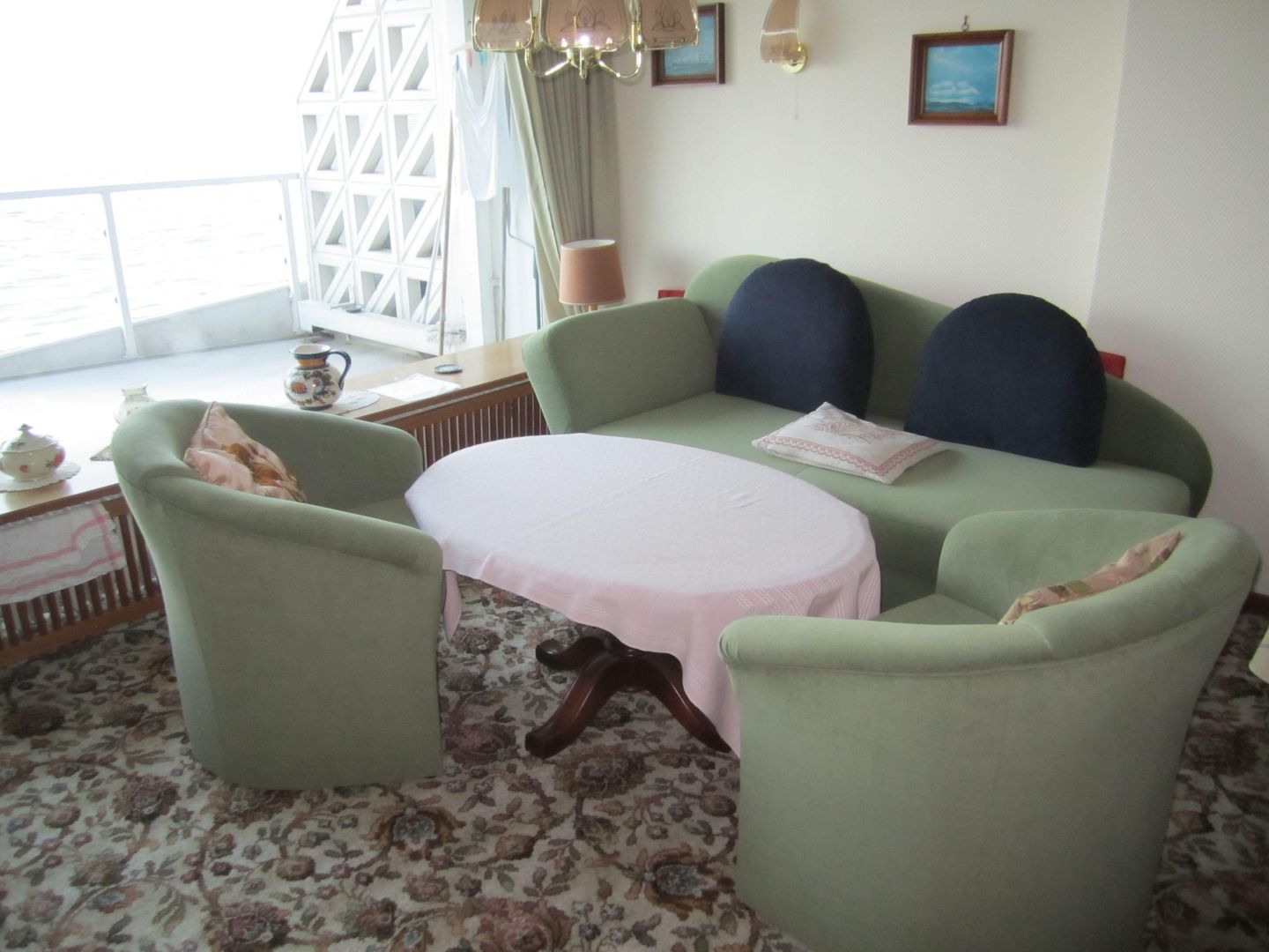 Riv/051 - Riviera - Seeblick - Aussenschwimmbad Scharbeutz - Wohnzimmer