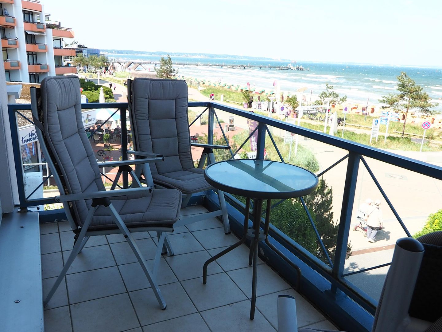 AH1/004 - Seeblick Scharbeutz - Balkon