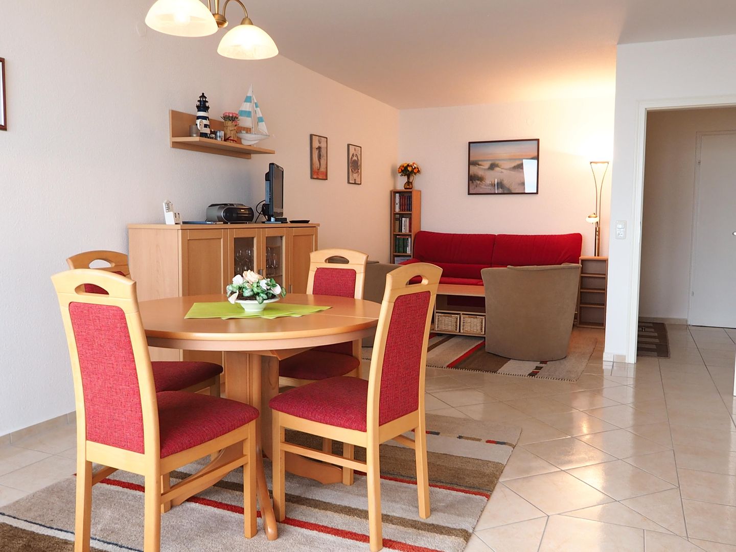 H5/57 - Hanseat - Seeblick Scharbeutz - Wohnzimmer