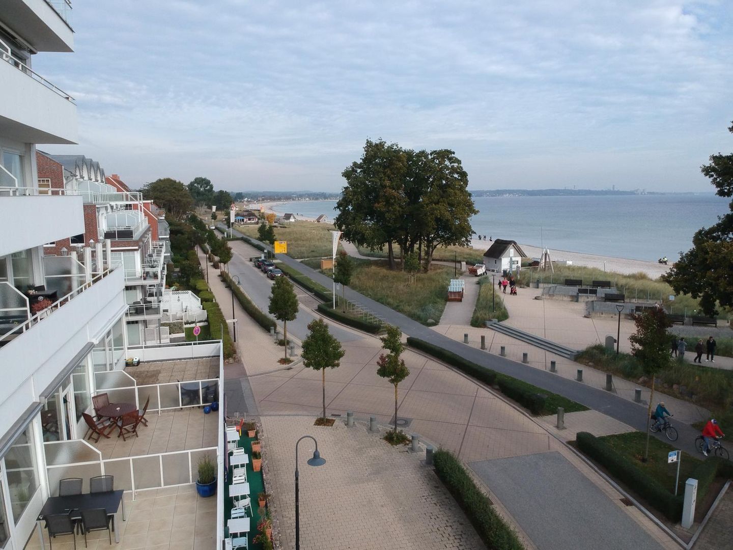 STR/107 - Strandallee 124 - Seeblick Scharbeutz - Terrasse