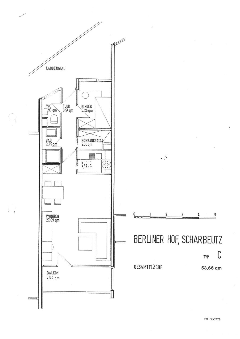  HOF/202 - Berliner Hof - Seeblick Scharbeutz - Grundriss
