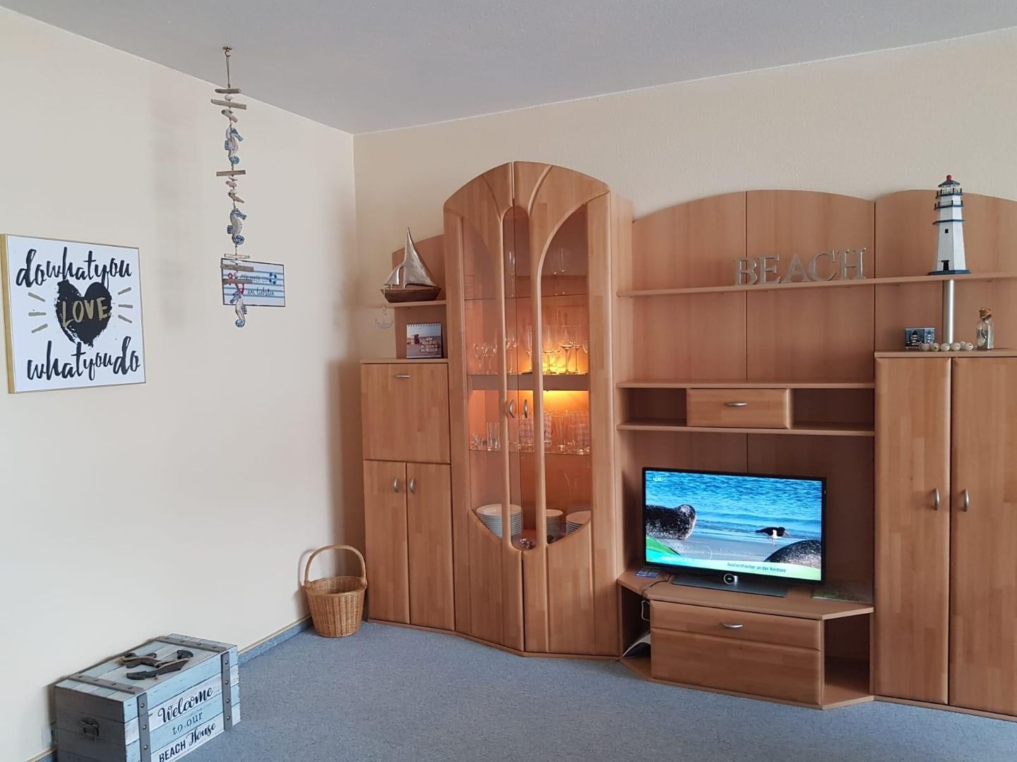  HOF/202 - Berliner Hof - Seeblick Scharbeutz - Wohnzimmer
