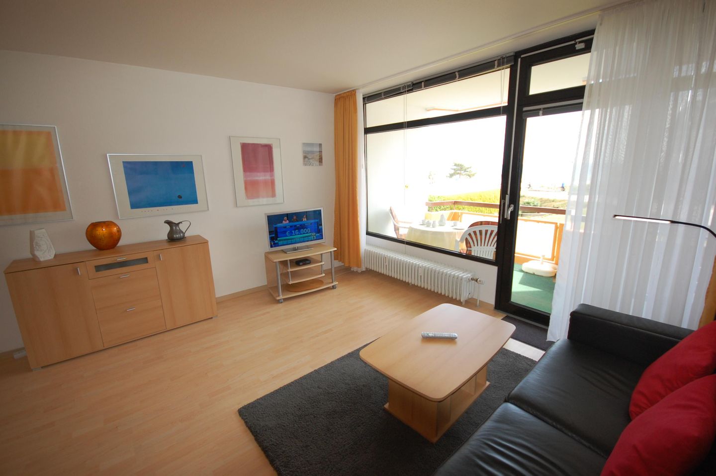 HOF/203 - Berliner Hof - Seeblick Scharbeutz - Wohnzimmer