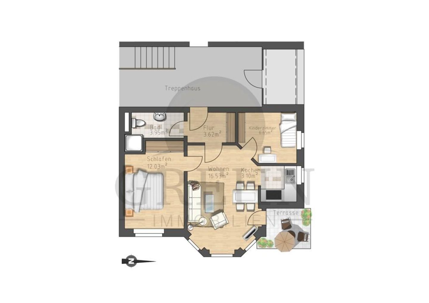  Birkenstrasse 14a Whg.11 "Traumland" Deutschland - Grundriss