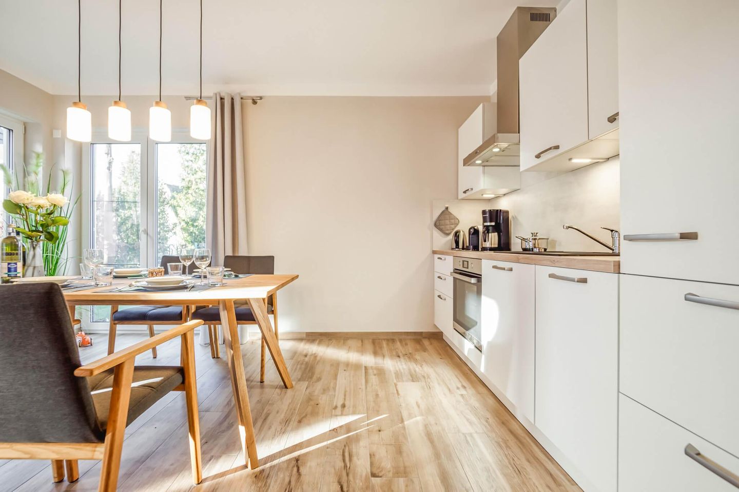  Rosenberg 41a EG "Seebrise" (unten rechts) Fischland-Darss-Zingst - Küche / Küchenzeile