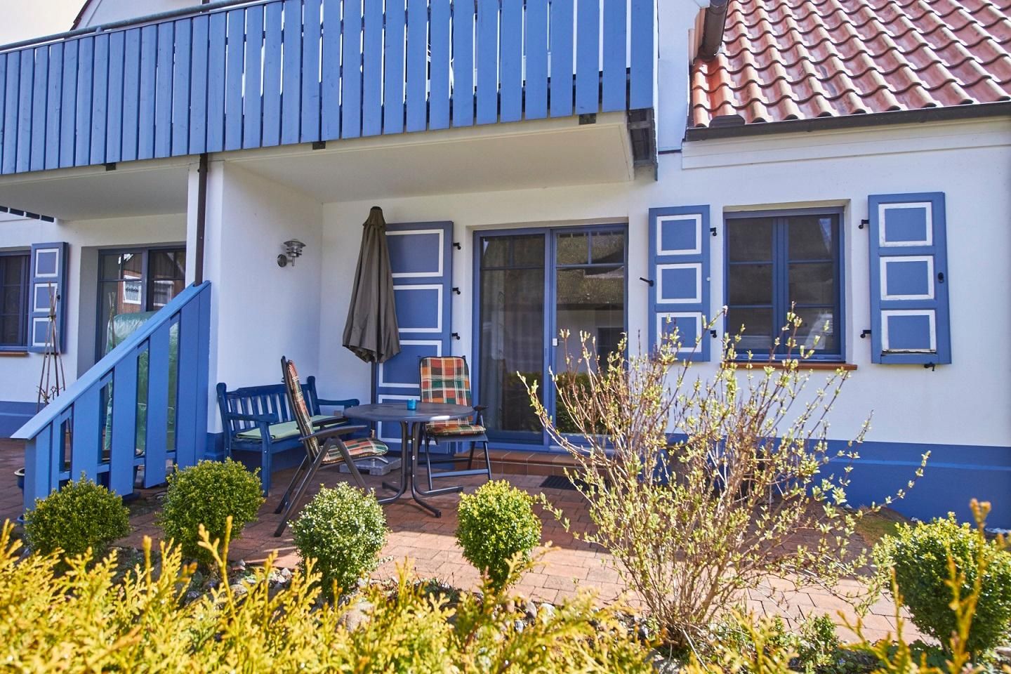  Neue Reihe 43 "Villa Regulus" EG (Whg. 1) Deutschland - Terrasse