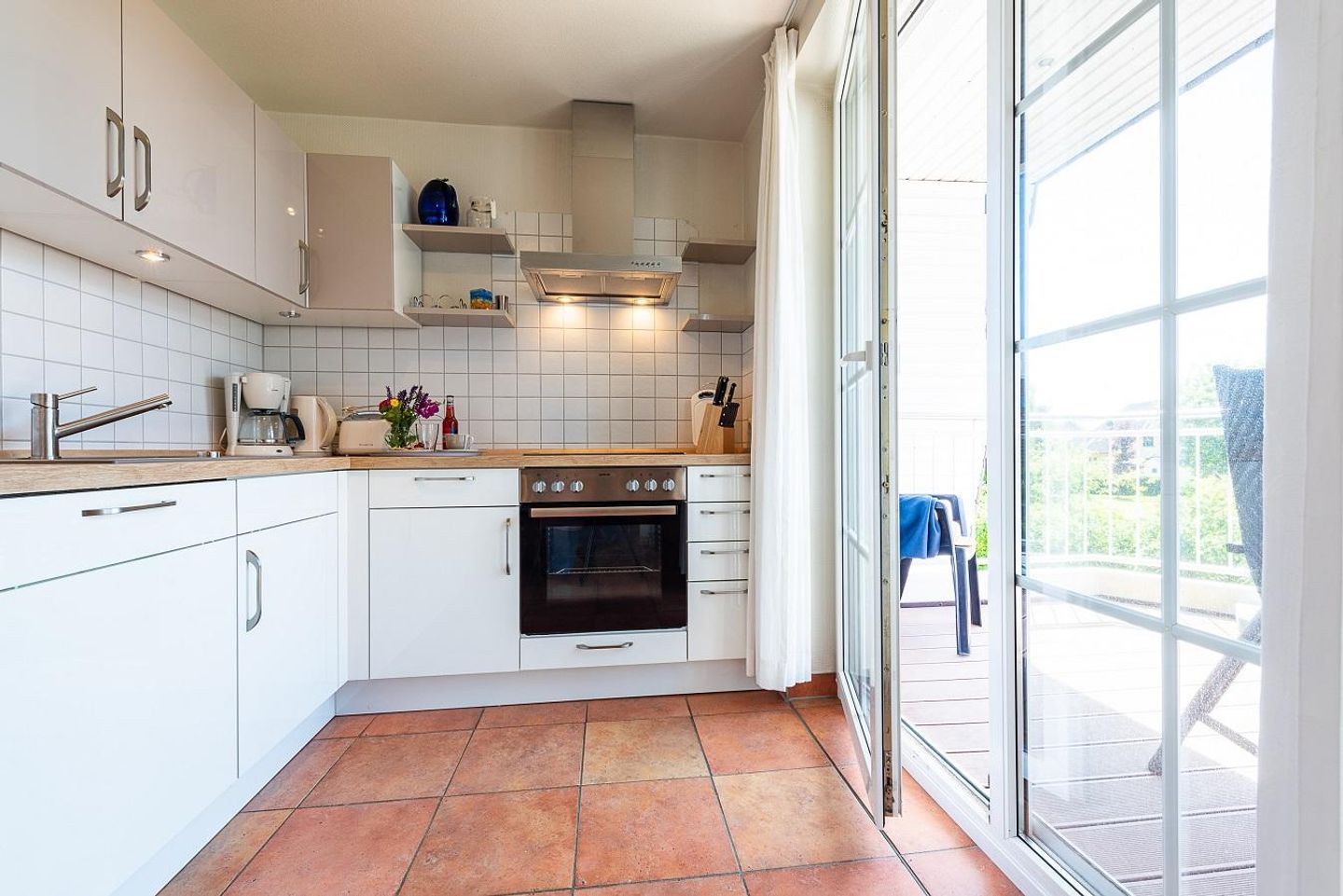  Gartenweg 7 Whg. 2/3 (oben links) Fischland-Darss-Zingst - Küche / Küchenzeile