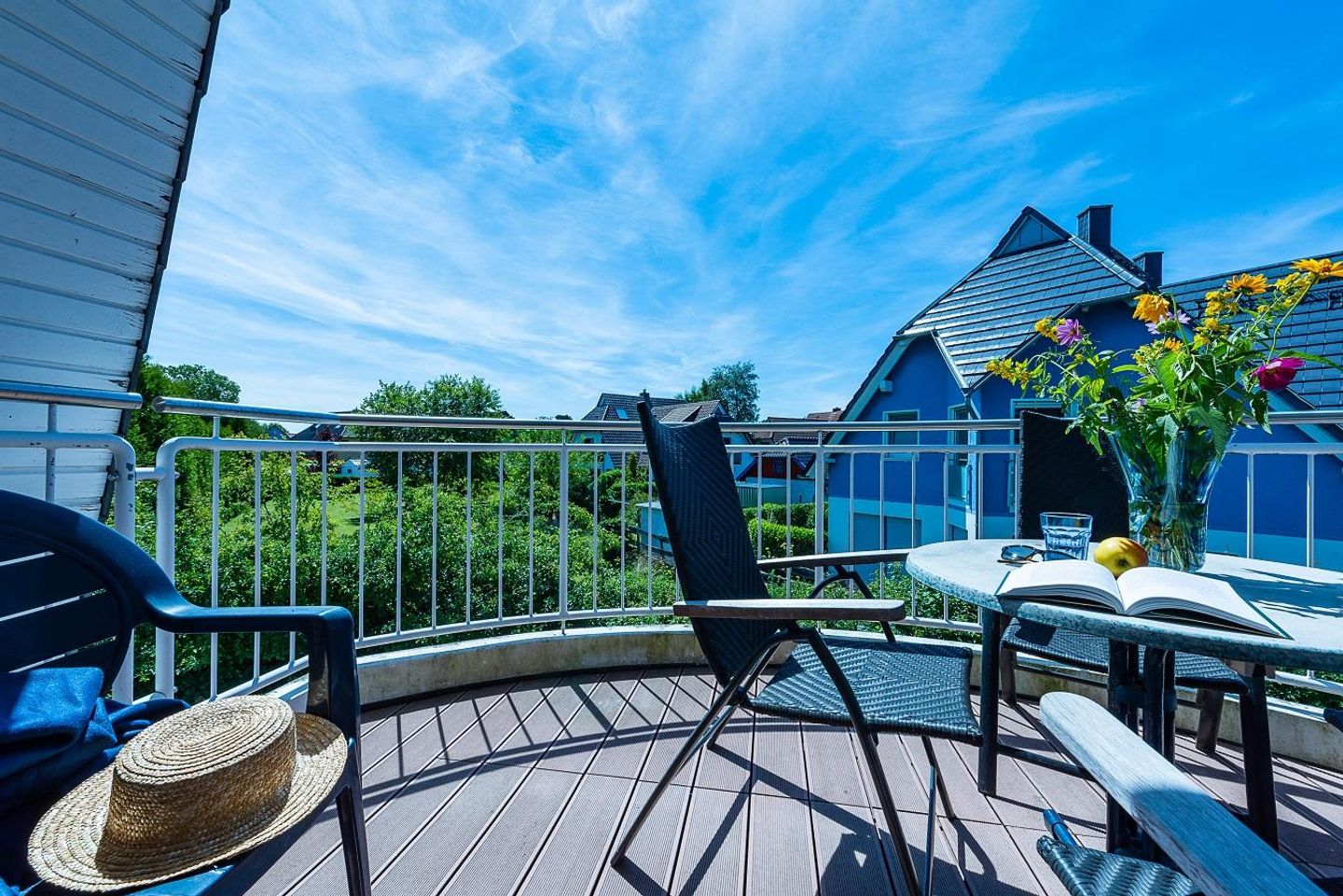  Gartenweg 7 Whg. 2/3 (oben links) Fischland-Darss-Zingst - Balkon