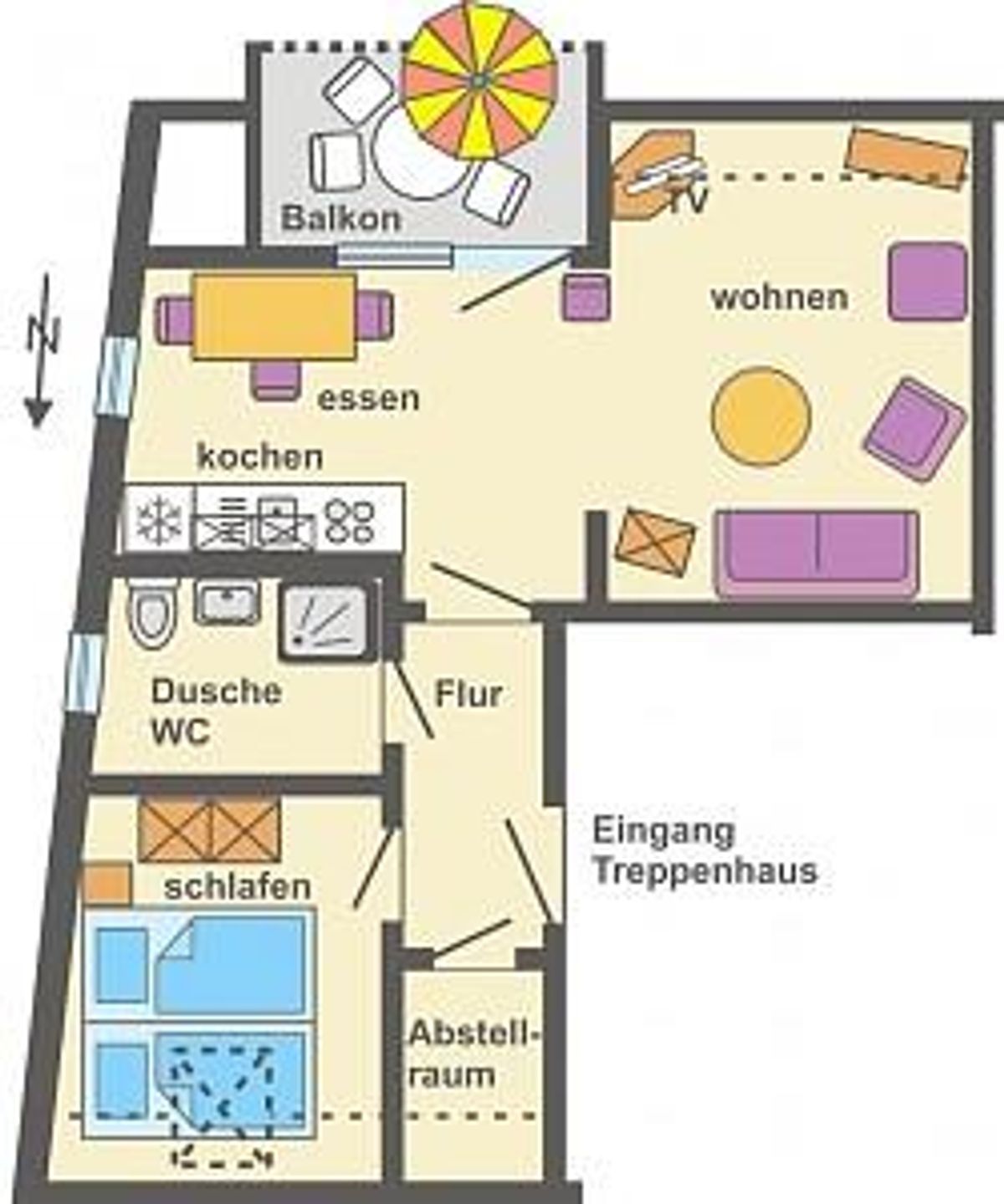  Klosterstrasse 14b Whg. 10 Deutschland - Grundriss