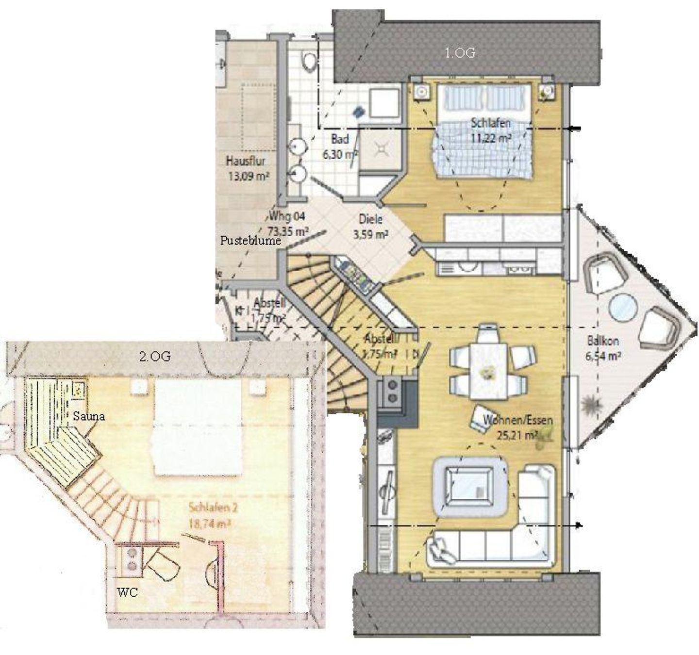  Wiesenstrasse 78 Whg. 4 "Pusteblume" Deutschland - Grundriss