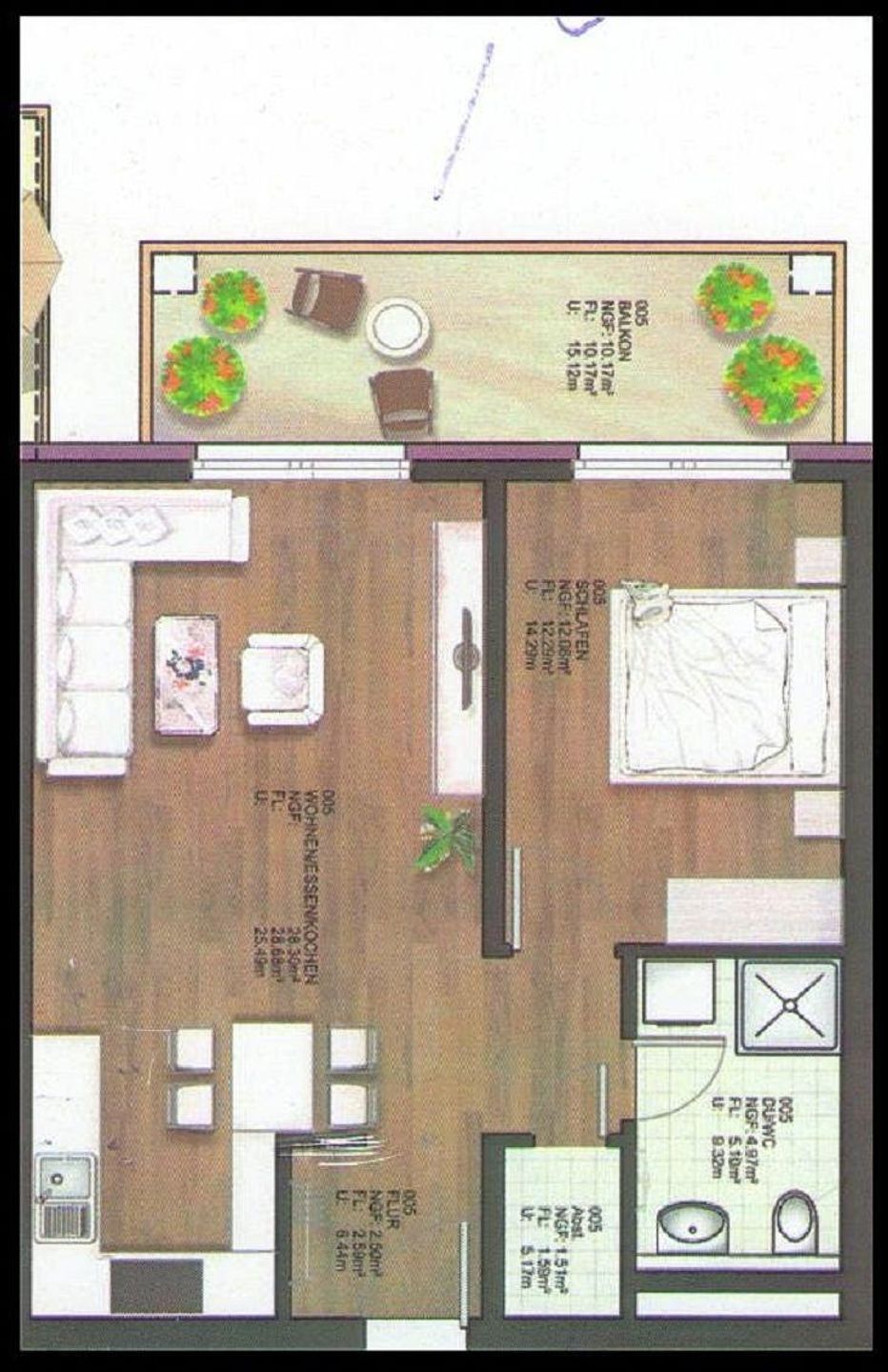  Hafenstrasse 27 Whg. 5 "Auszeit" Deutschland - Grundriss