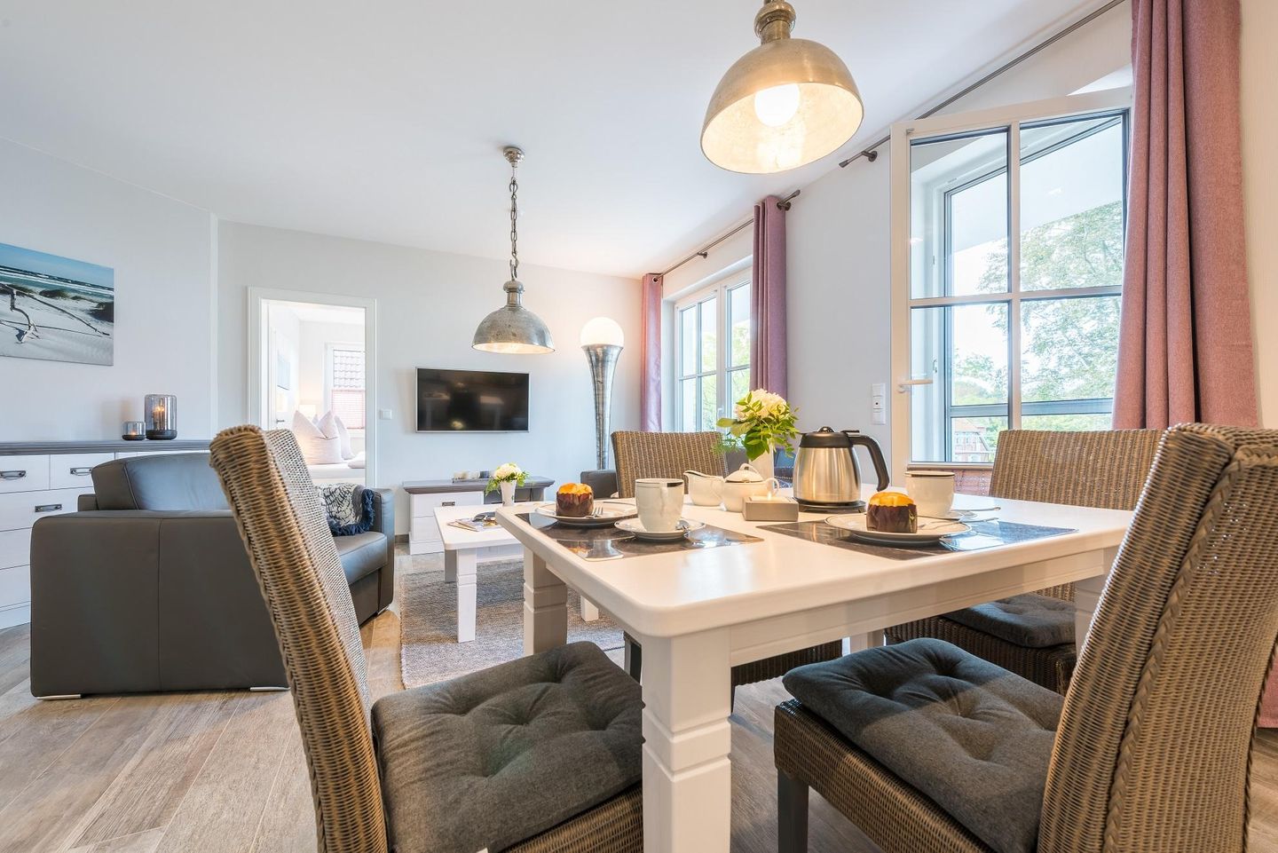  Victoria Luna Strandstrasse 48 Whg. 8 "Küstenzauber" Deutschland - Wohnzimmer