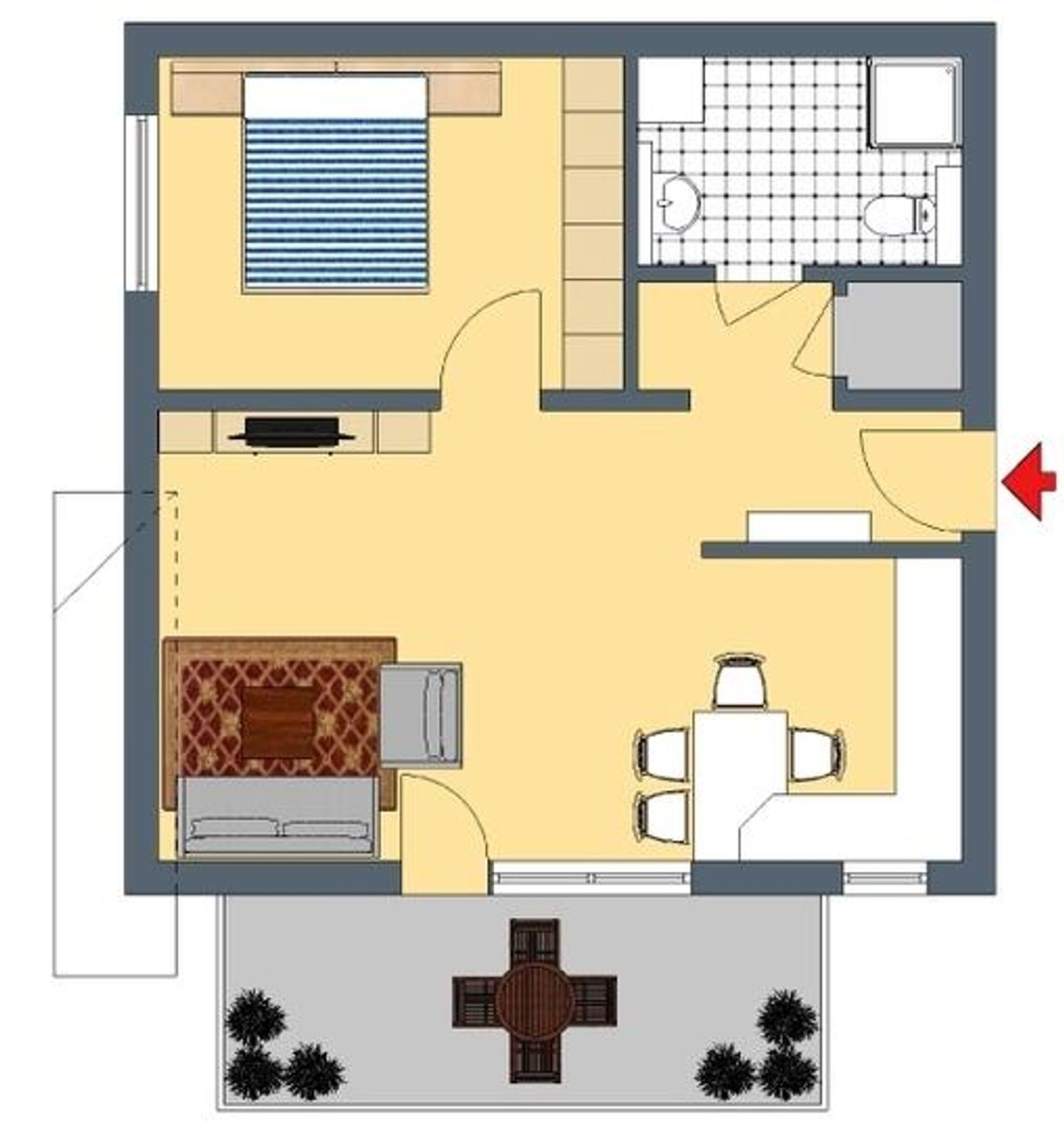  Alte Reihe 7 Whg. 3 "Ostseeperle" Deutschland - Grundriss