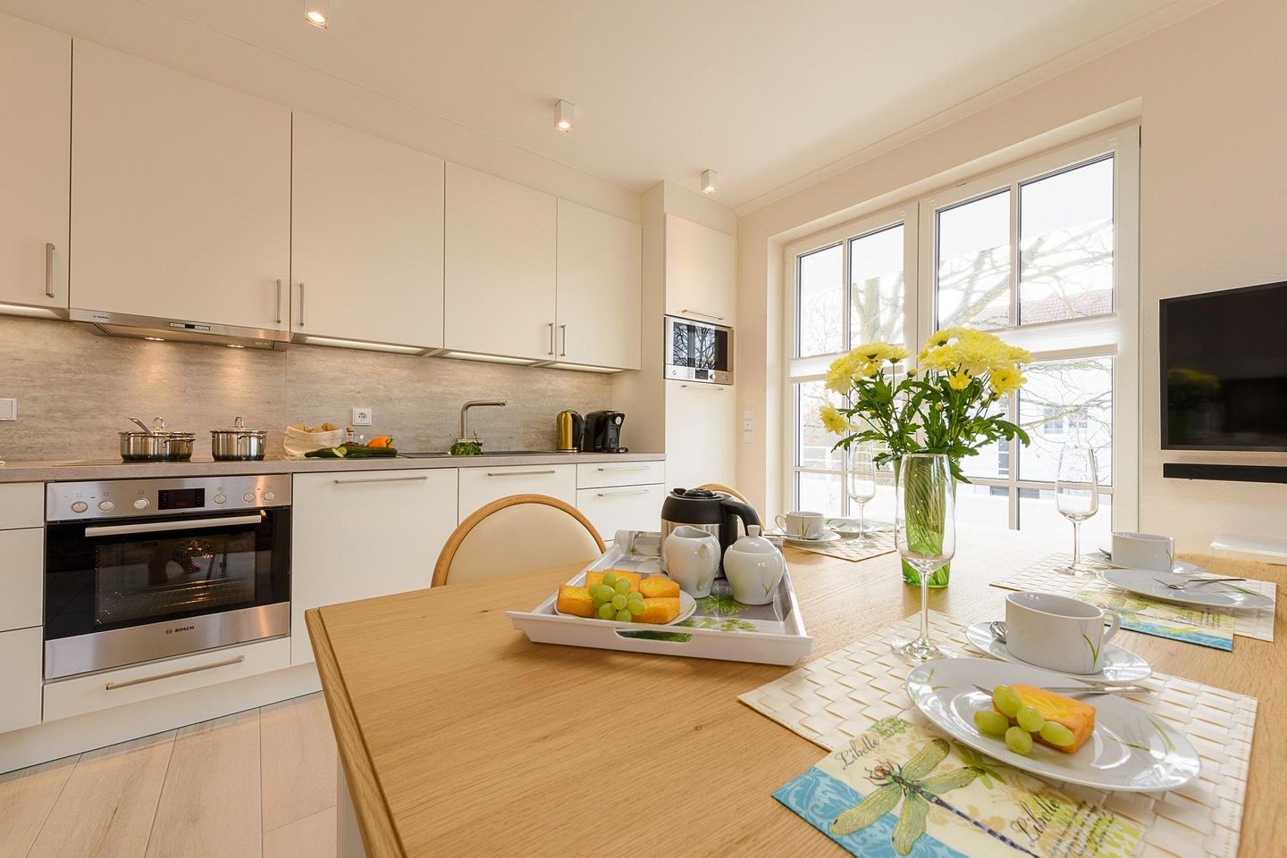  Victoria Luna Strandstrasse 48 Whg. 3 "ILAC" Deutschland - Küche / Küchenzeile