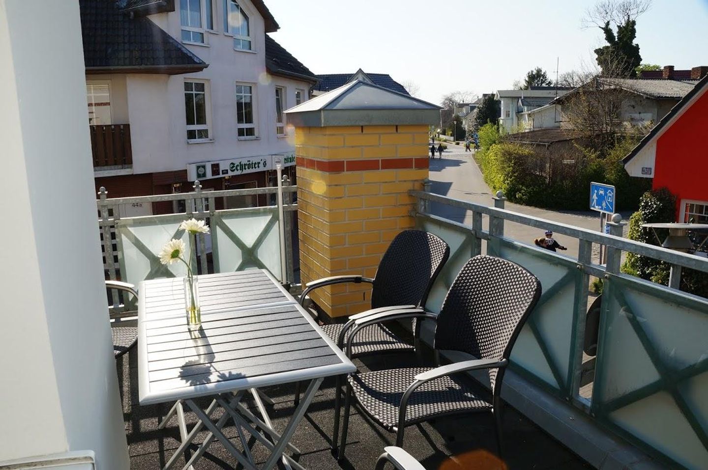  Hafenstrasse 35 Whg. 13 "Villa Verena" Deutschland - Balkon