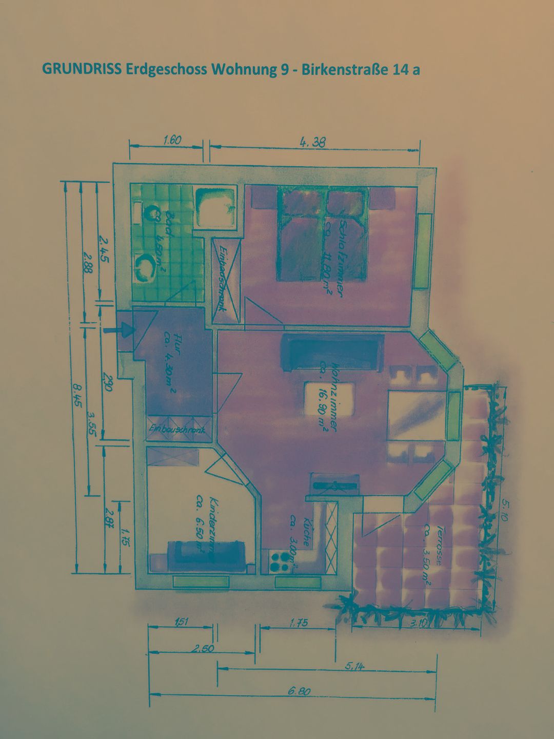  Birkenstrasse 14a Whg. 9 "BRISE" Deutschland - Grundriss