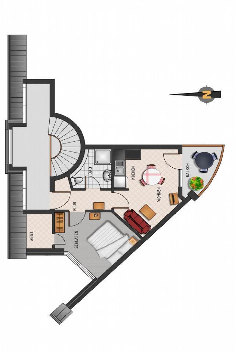  Klosterstrasse 14 a Whg. 13 Deutschland - Grundriss